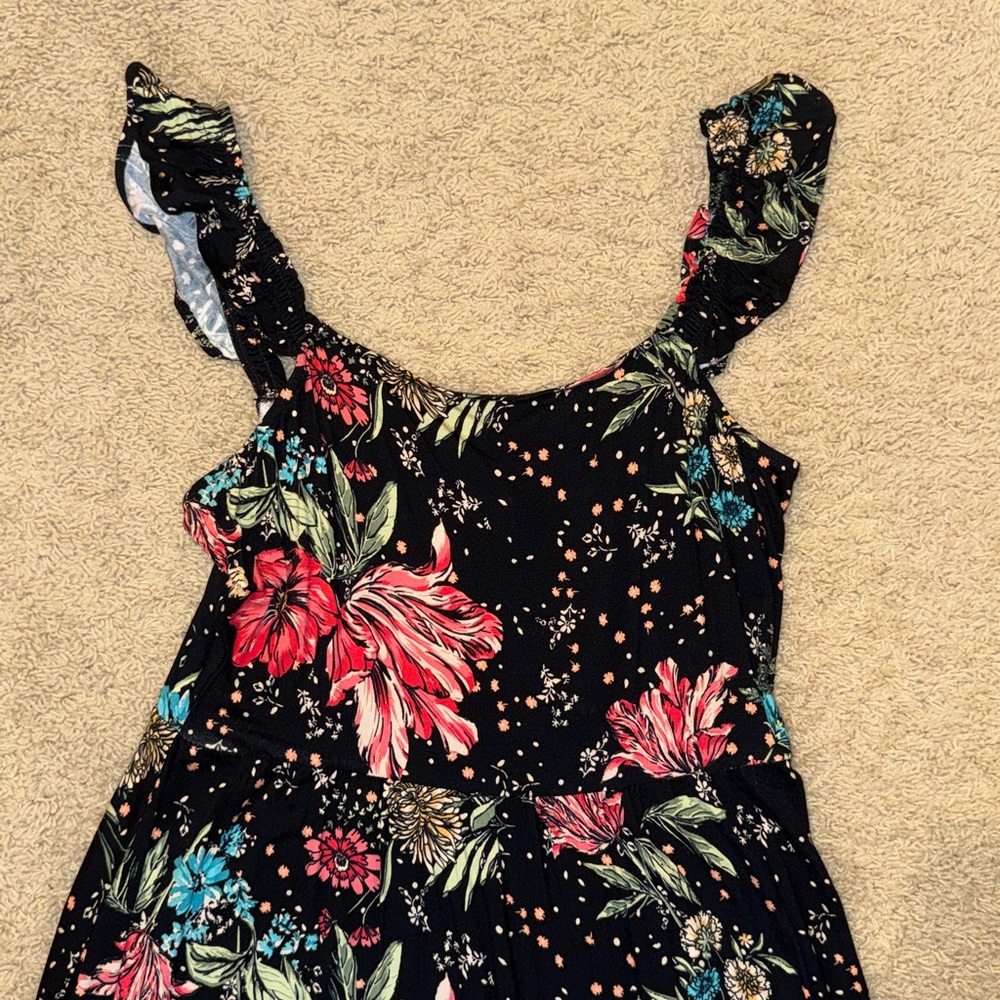 24/7 Maurices Floral Sleeveless Dress - Picture 11 of 13